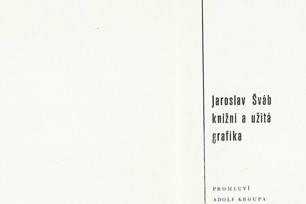 Jaroslav Šváb – knižní a&nbsp;užitá grafika